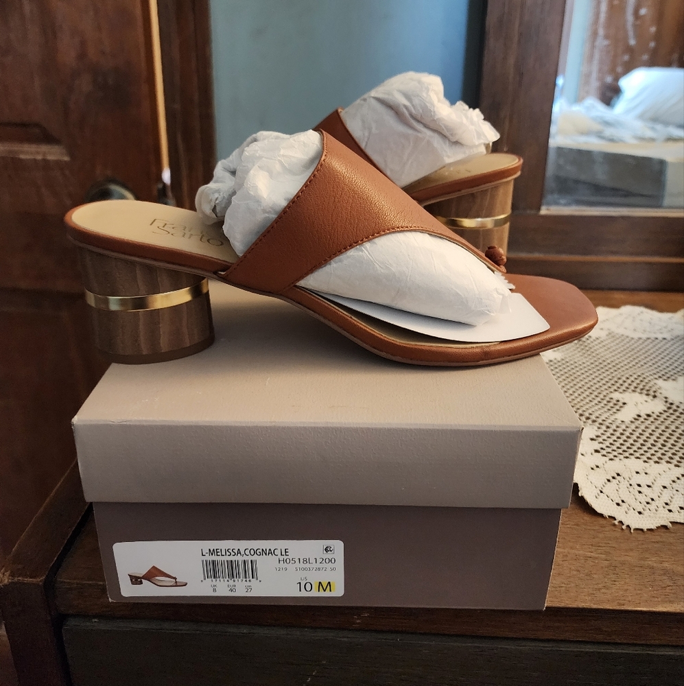 Franco Sarto  L- MELLISSA,COGNAC LE SIZE 10M